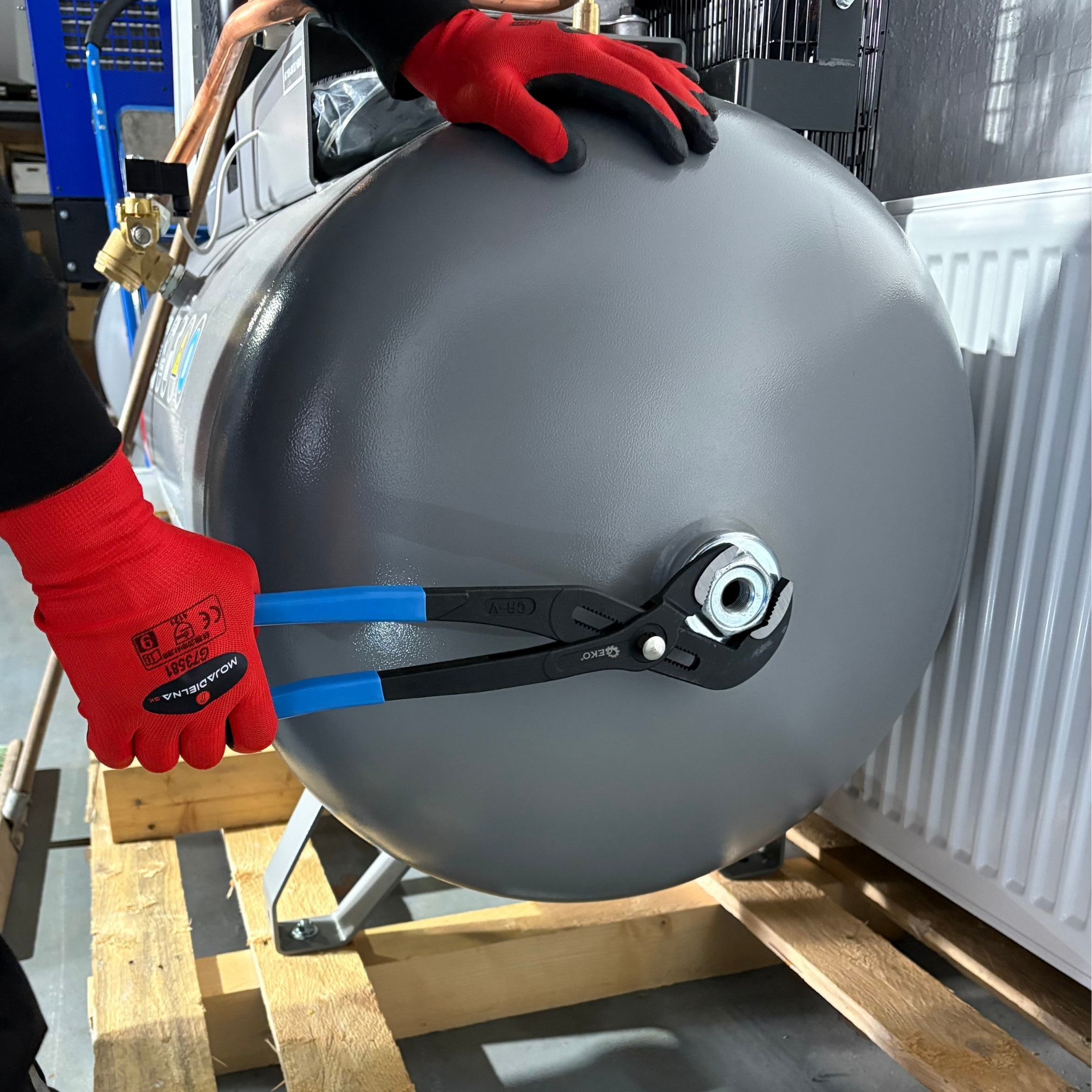 G00870 - Sada nastaviteľných klieští- blicky na rúry 4 ks. 175 mm-400 mm CRV G00870 (2)